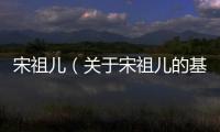 宋祖兒（關(guān)于宋祖兒的基本情況說明介紹）