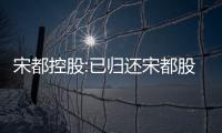 宋都控股:已歸還宋都股份所擔保貸款9500萬