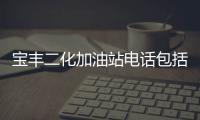 寶豐二化加油站電話包括寶豐二化今日油價查詢電話的具體內容