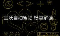 寶沃自動(dòng)駕駛 楊嵩解讀共享的“氧氣”模式