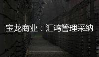 寶龍商業：匯鴻管理采納股份獎勵計劃，旨在表彰集團高管