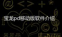 寶龍pd移動版軟件介紹（寶龍pd移動版）
