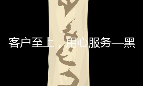 客戶至上，用心服務—黑龍江瑞遠柳工服務紀實