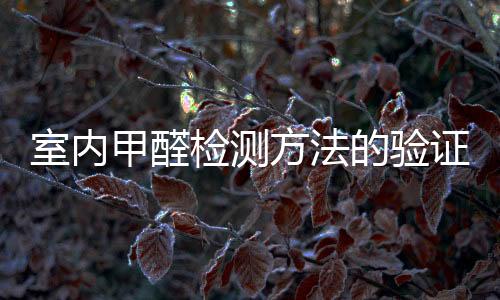 室內(nèi)甲醛檢測(cè)方法的驗(yàn)證及確認(rèn)怎么做（室內(nèi)甲醛檢測(cè)方法）