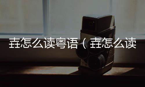 壵怎么讀粵語（壵怎么讀）