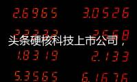 頭條硬核科技上市公司，有關硬核科技股包含軟件股嗎的詳情