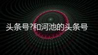 頭條號?和河池的頭條號的情況說明