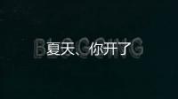 夏天、你開了