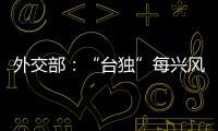 外交部：“臺獨”每興風作浪一次，捍衛(wèi)一個中國原則的力度就會加大一分