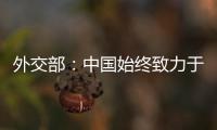外交部：中國(guó)始終致力于擴(kuò)大中外人員交往