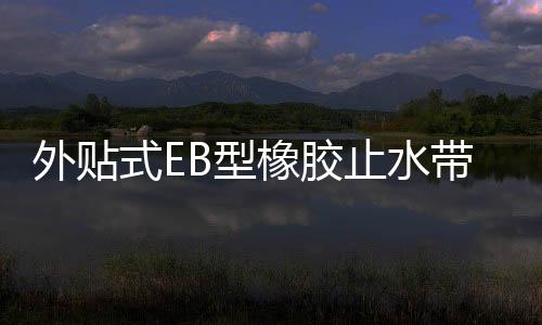 外貼式EB型橡膠止水帶別稱及安裝方法