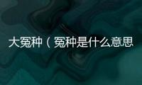 大冤種（冤種是什么意思網絡用語）