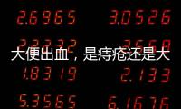 大便出血，是痔瘡還是大腸疾病？教你如何分辨