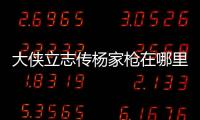 大俠立志傳楊家槍在哪里獲得