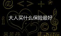 大人買什么保險最好