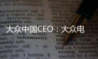 大眾中國CEO：大眾電動車會像油車那般成功