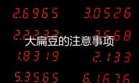 大扁豆的注意事項(xiàng)