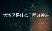 大灣區是什么（兩分鐘帶你了解大灣區）
