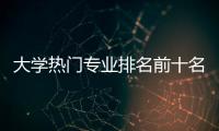 大學(xué)熱門(mén)專業(yè)排名前十名（全國(guó)十大熱門(mén)專業(yè)）