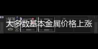 大多數基本金屬價格上漲，受美元走軟和供應擔憂提振