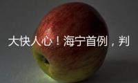 大快人心！海寧首例，判了！
