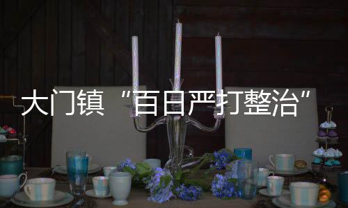 大門鎮(zhèn)“百日嚴(yán)打整治”行動匯報會召開