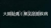 大腳趾痛（常見足部疾病及治療方法）