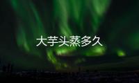 大芋頭蒸多久
