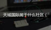 天域國際屬于什么社區（天域國際）