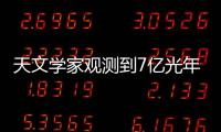 天文學家觀測到7億光年外目前已知的最大黑洞