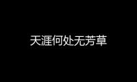 天涯何處無芳草