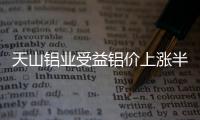 天山鋁業受益鋁價上漲半年凈利增103%一體化產業鏈優勢突出共分紅超47億