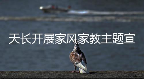 天長開展家風(fēng)家教主題宣傳活動(dòng)_
