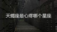 天蝎座最心疼哪個星座