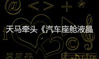天馬牽頭《汽車座艙液晶顯示模塊》標準獲立項
