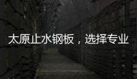 太原止水鋼板，選擇專業廠家價格更“美麗”