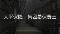 太平保險(xiǎn)：集團(tuán)總保費(fèi)三年年均增速20%