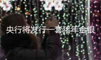 央行將發行一套豬年金銀紀念幣 最大面額十萬元