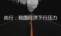 央行：我國經(jīng)濟(jì)下行壓力仍然較大