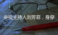 央視主持人劉芳菲，身穿旗袍別具風情、女人味十足，氣質不輸董卿