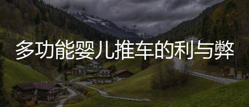 多功能嬰兒推車的利與弊