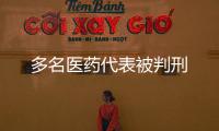 多名醫藥代表被判刑