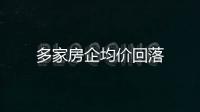 多家房企均價(jià)回落