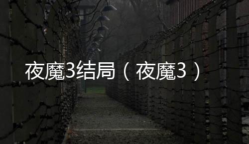 夜魔3結(jié)局（夜魔3）