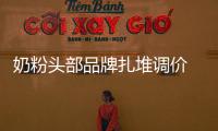 奶粉頭部品牌扎堆調價 中小品牌壓力大