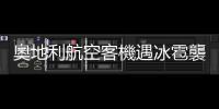 奧地利航空客機(jī)遇冰雹襲擊機(jī)頭受損　安全降落維也納