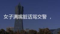 女子滿嘴臟話罵交警 ，結果悲劇了！