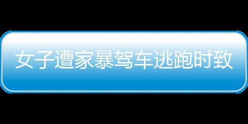 女子遭家暴駕車逃跑時致丈夫身亡，獲刑11年 案件已上訴至高院