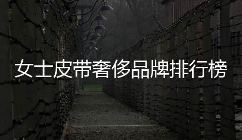 女士皮帶奢侈品牌排行榜前十名(女士皮帶牌子)