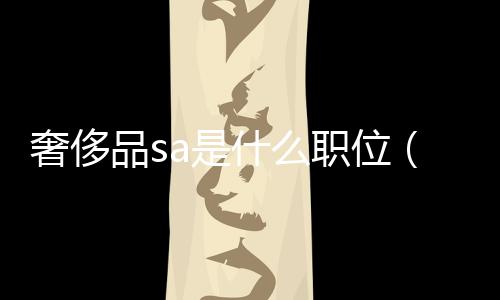 奢侈品sa是什么職位(奢侈品店sa怎么讀)